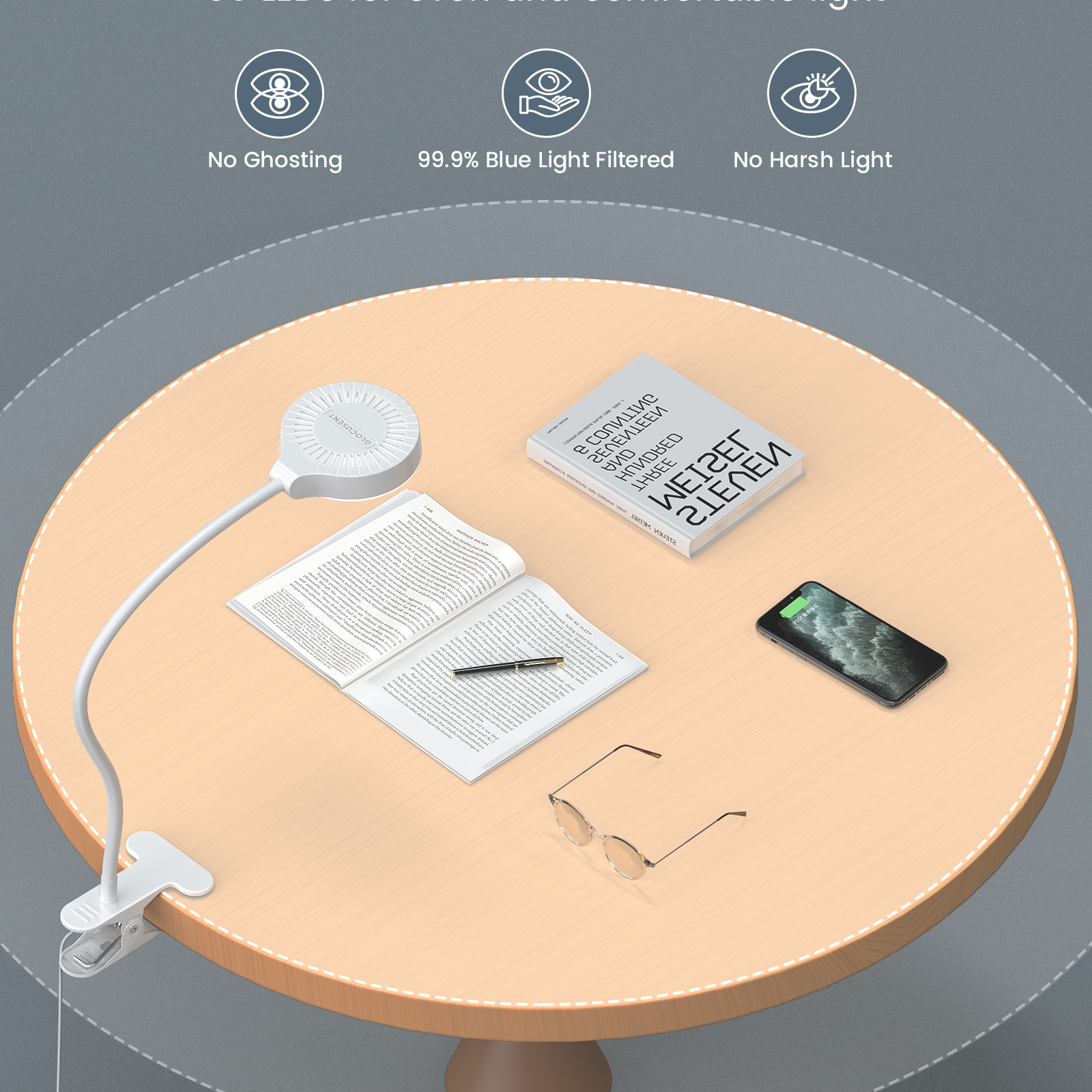 the best eye caring bed reading light