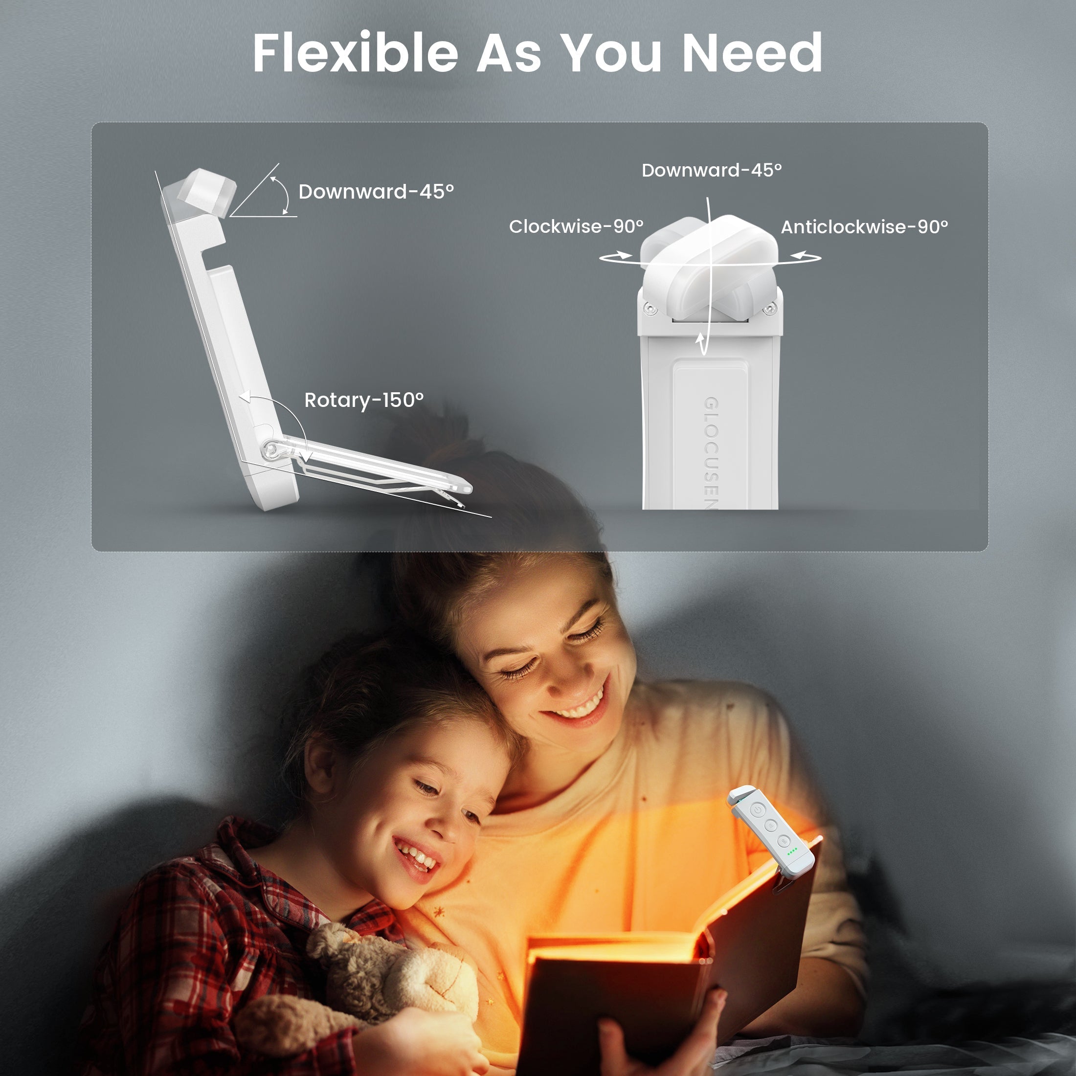 most flexible reading light