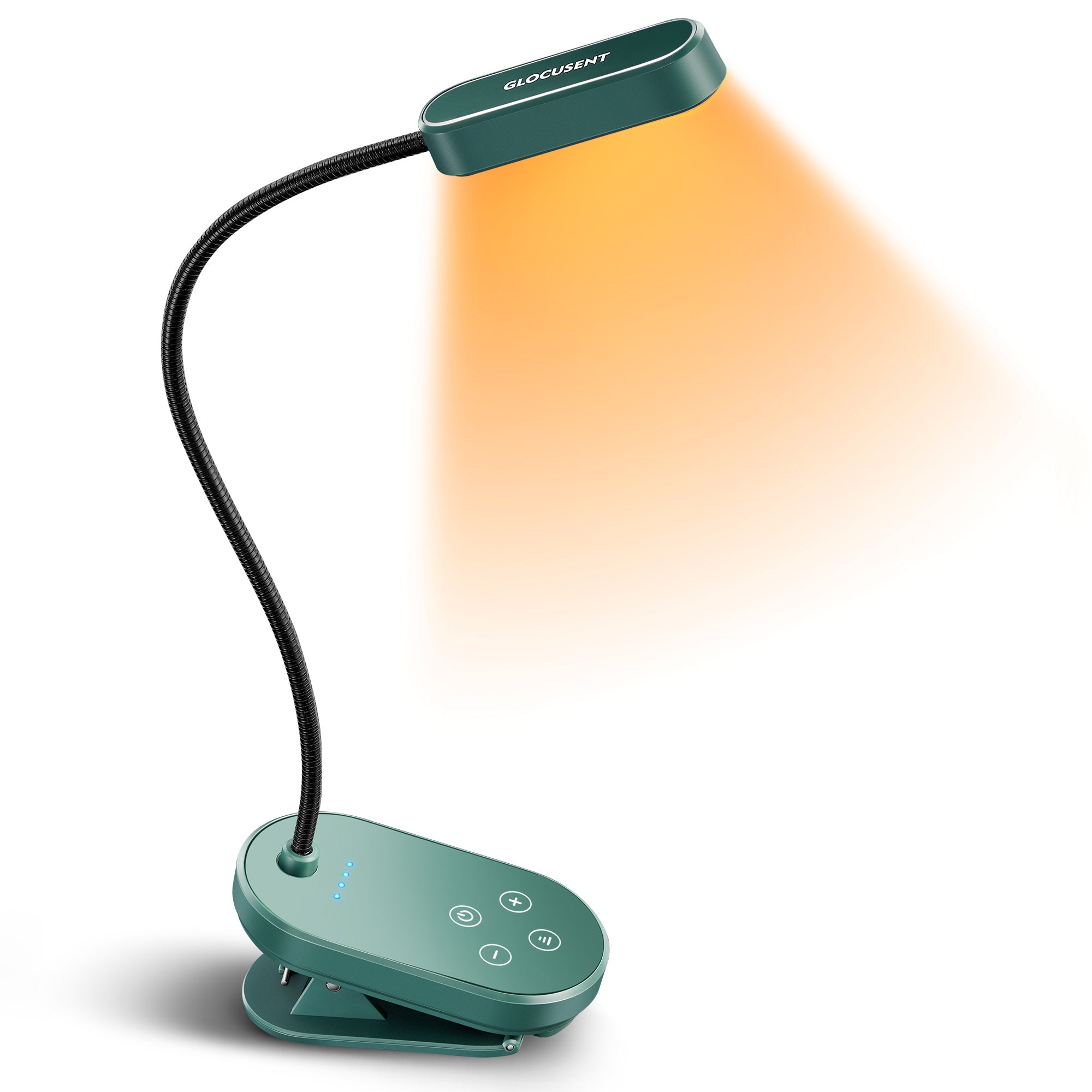 Glocusent Clip-On Mini Book Light User Manual