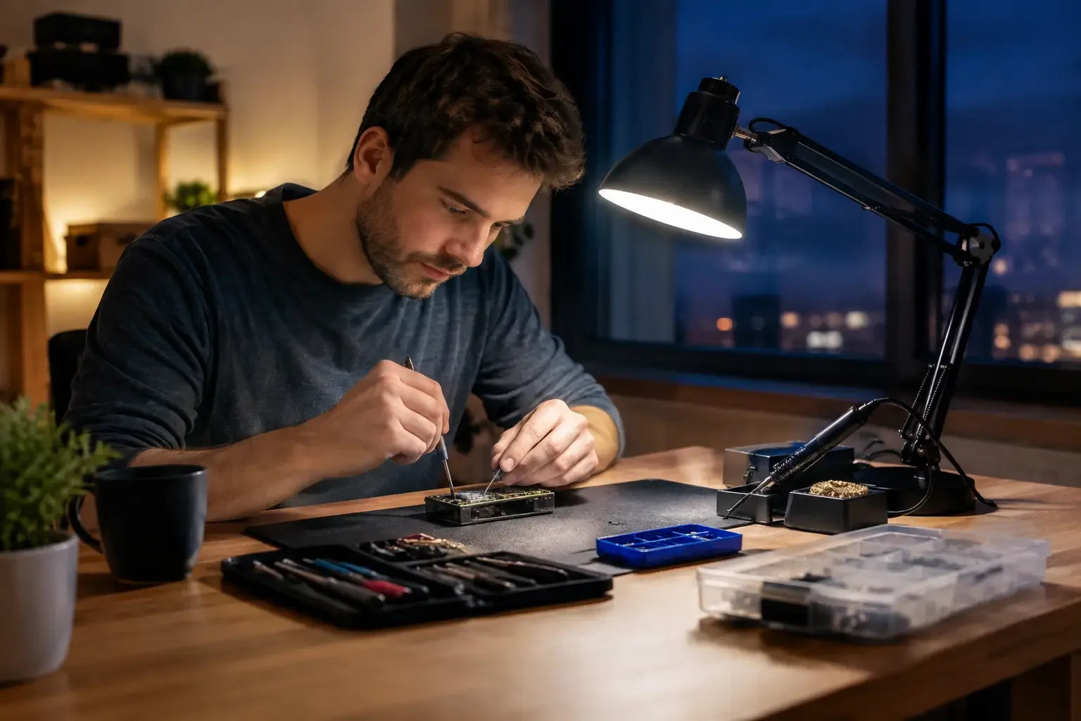 Ausstattung für nächtliche Bastler richtig wählen