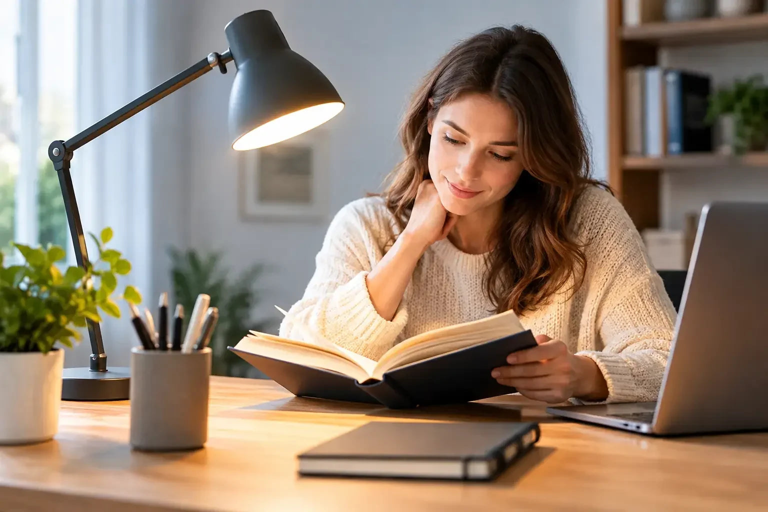 Task Lighting für Lesen, Arbeit und Hobby