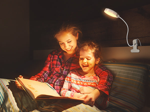 How to Choose Book Light Based on Brightness Levels & Color Temperatures?