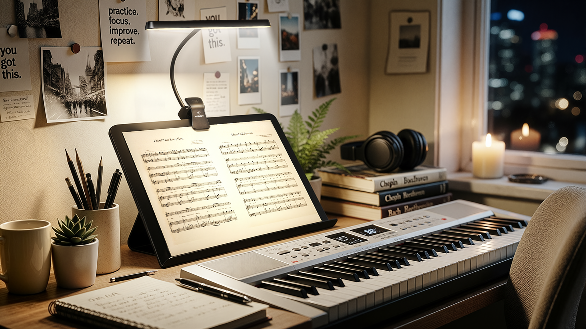 Music Stand Light for Clearer, Calmer Practice