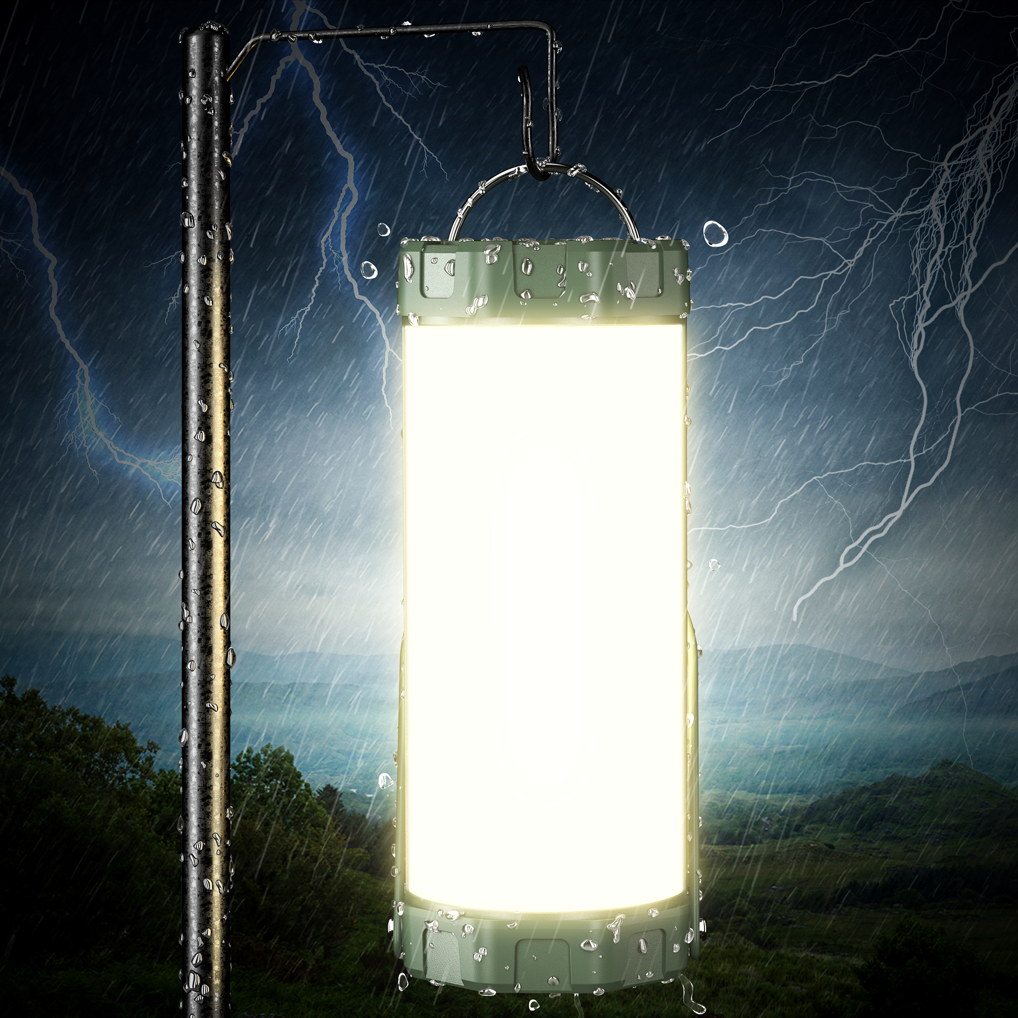 Glocusent Survival Camping Lantern & Emergency Light | Glocusent