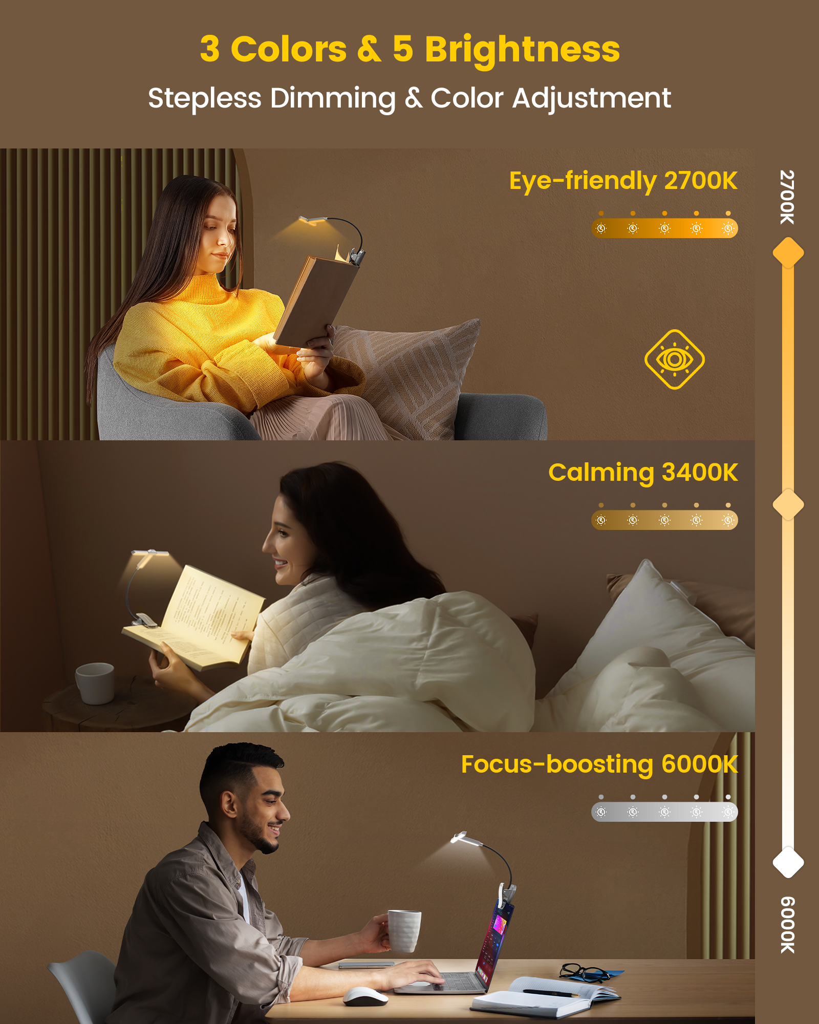 Say Goodbye to Eye Strain with the Glocusent LED Neck Reading Light for  Needlepoint