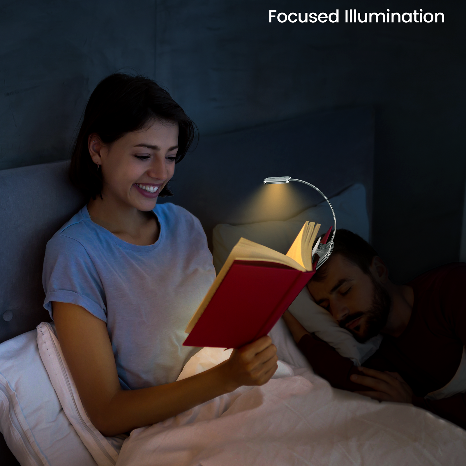 Glocusent Posh Premium Book Light