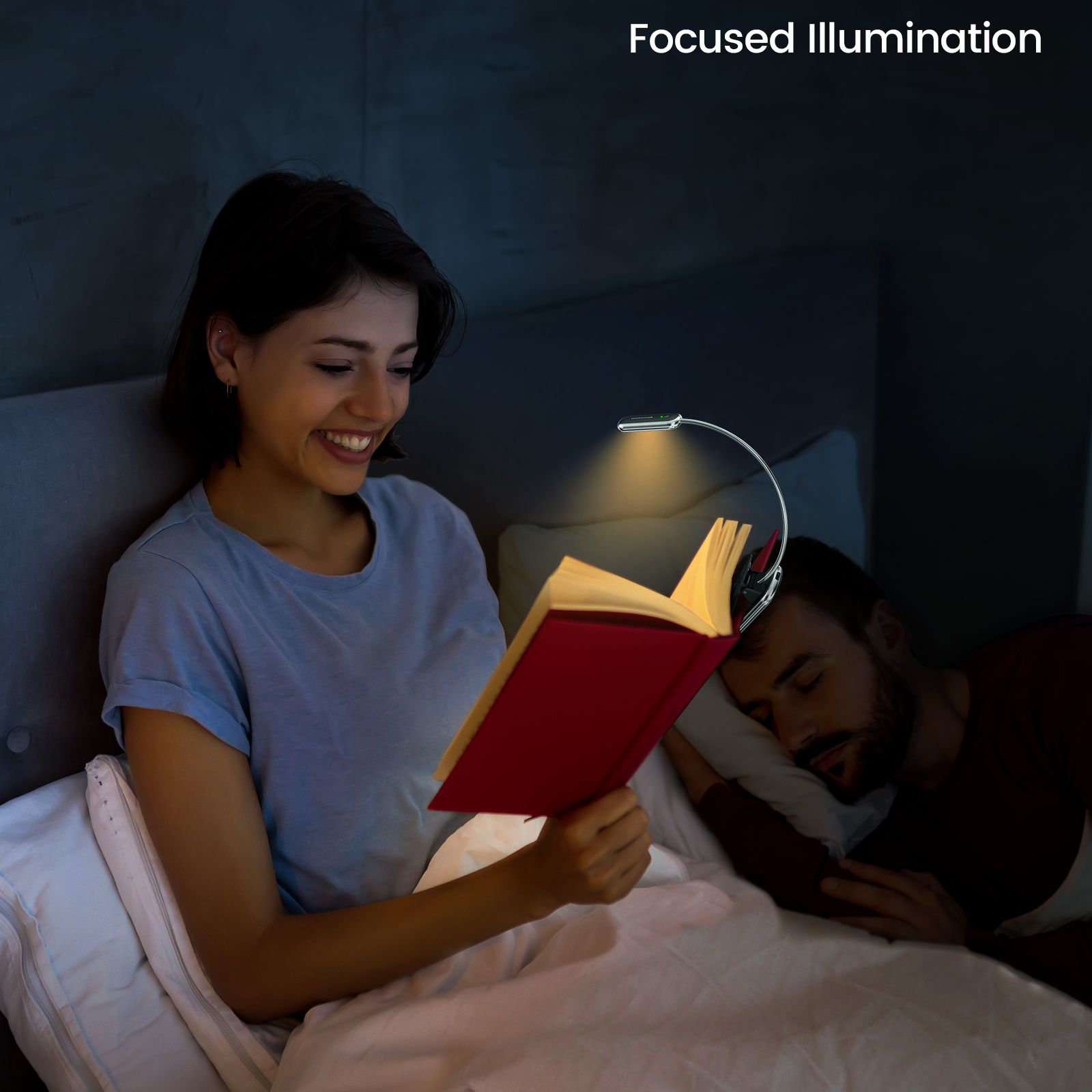 Glocusent Posh Premium Book Light