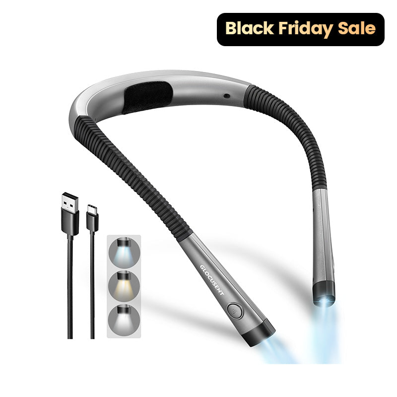 Glocusent Original LED Neck Reading Light