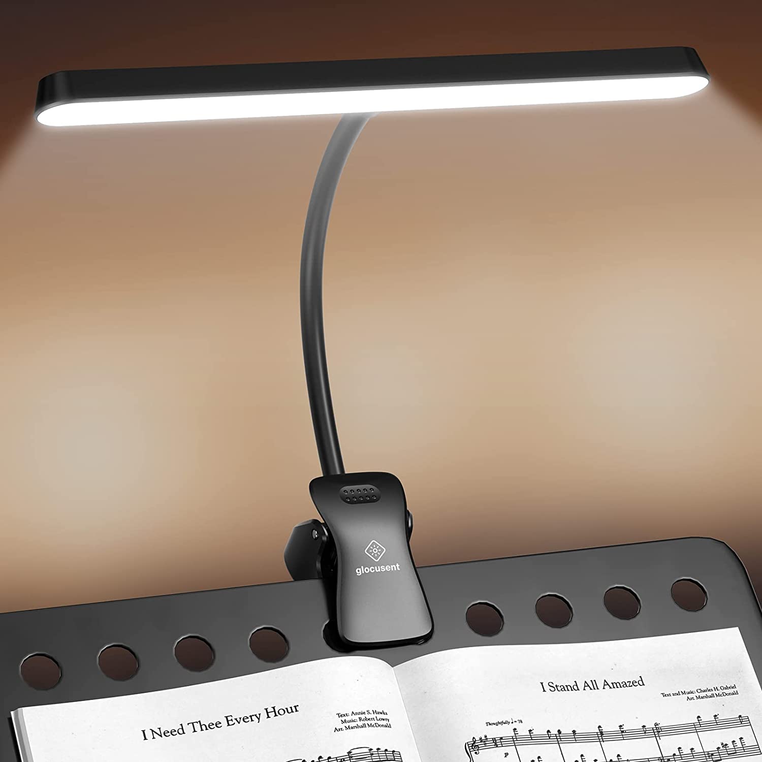 Glocusent Music Stand Light With Eva Carrying Case: Ultimate Musician's Tool
