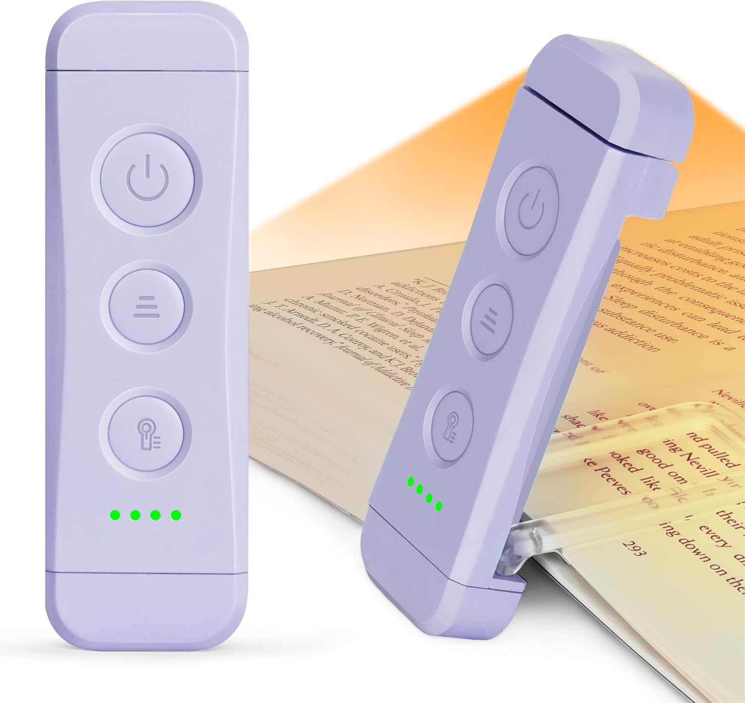 Glocusent Bookmark Style Reading Light