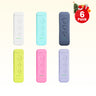 Glocusent Bookmark Style Reading Light USB Rechargeable - 6 Pack