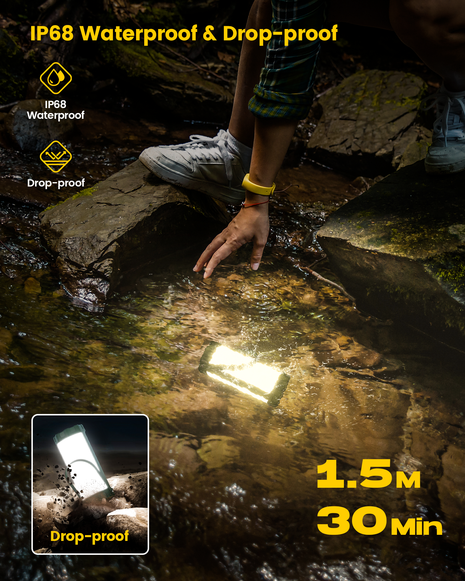 Glocusent Survival Camping Lantern