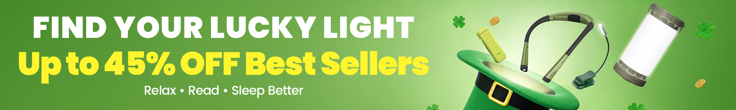 Celebrate St. Patrick's Day with Cozy Lighting