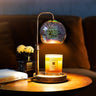 Glocusent Magic Castle Candle Warmer Lamp 3D Glass Blooming U.S. Only