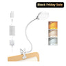 Glocusent 36 LED Clip-on Reading Light for Desk, Bed Headboard & Computer