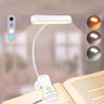 Glocusent Horizontal ET-head Amber Book Light with CRI 95 for Book Lovers