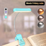 Glocusent Horizontal ET-head Amber Book Light with CRI 95 for Book Lovers