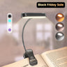 Glocusent Horizontal ET-head Amber Book Light with CRI 95 for Book Lovers