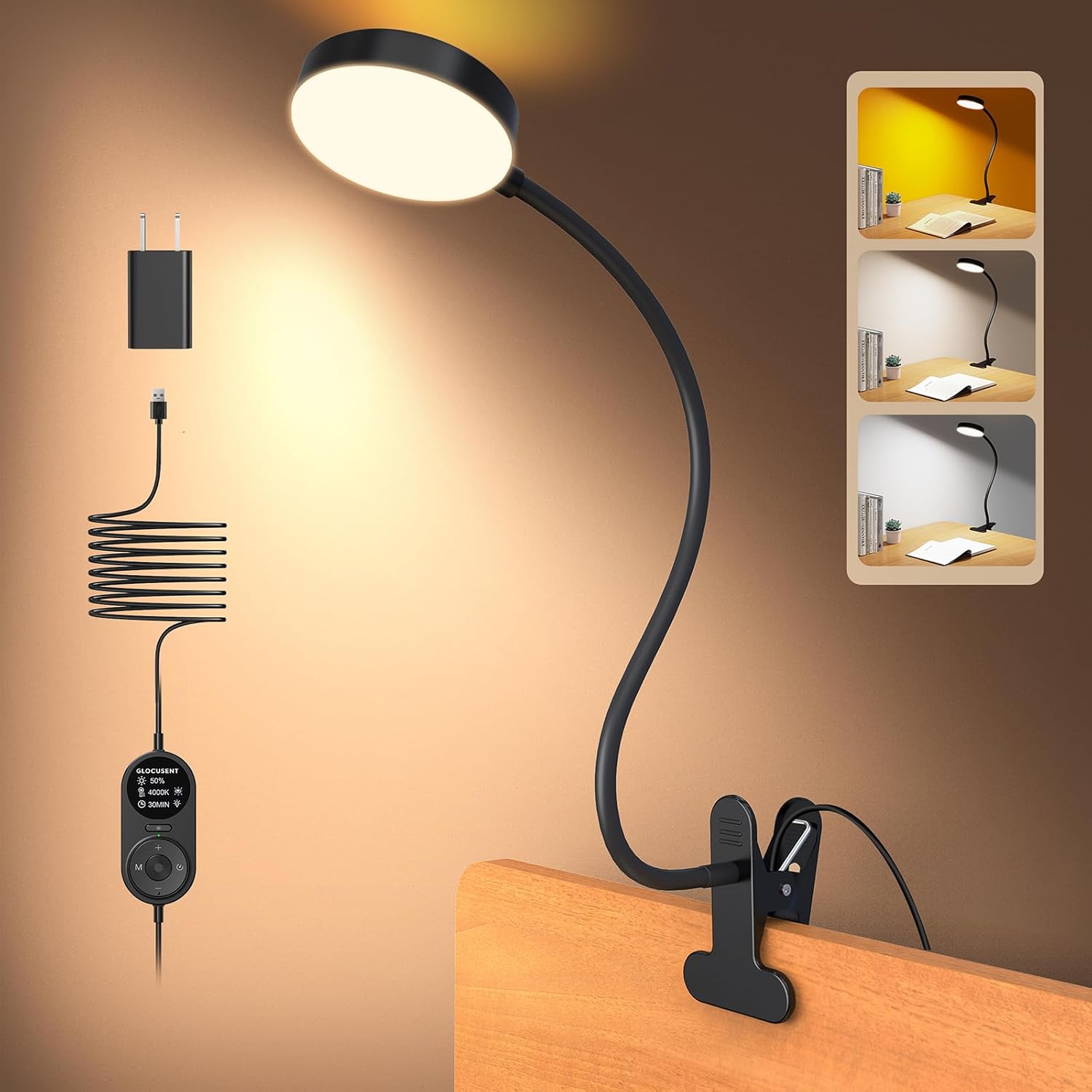 Reading Light for Headboard/Dorm/Bunk Glocusent Glocusent