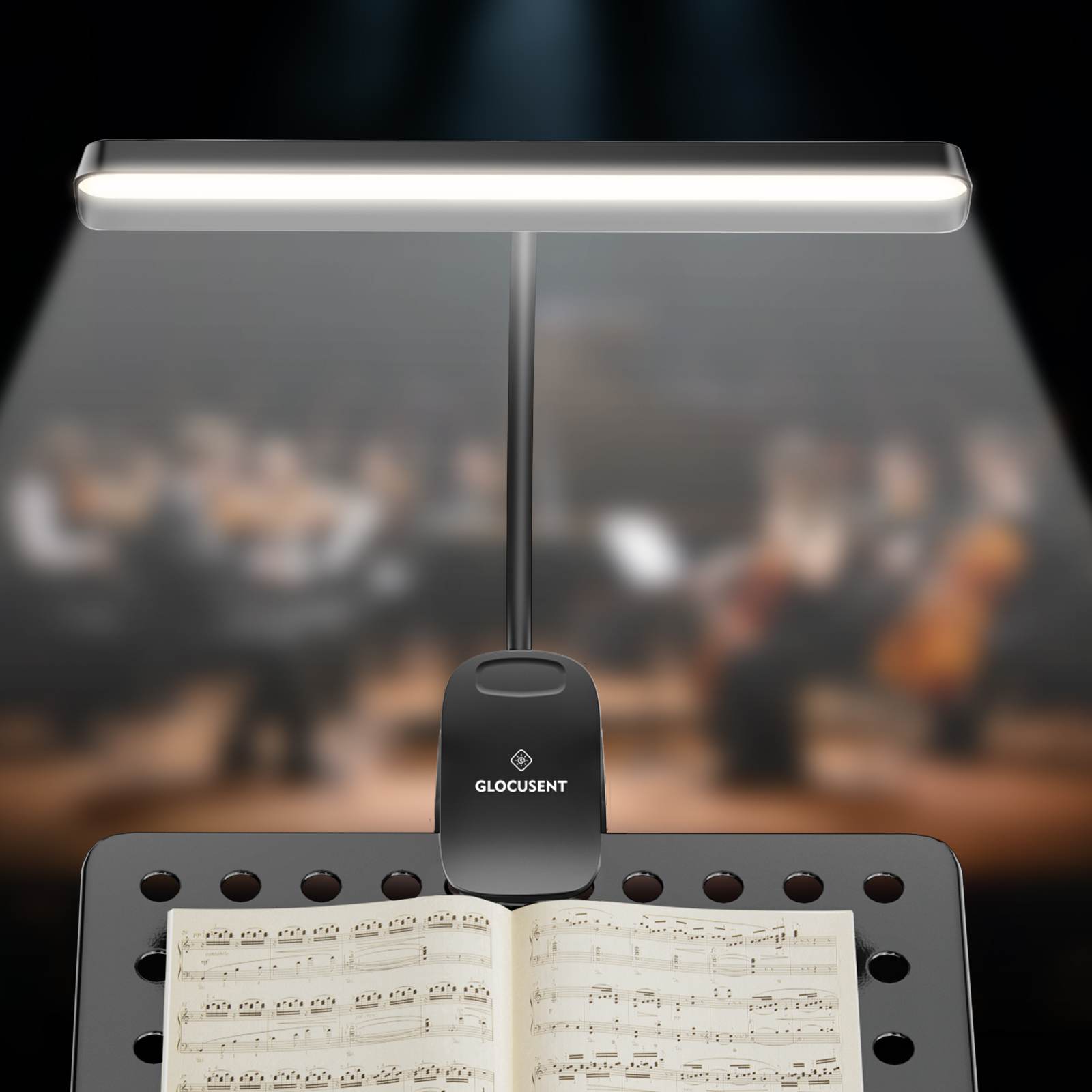 Super Bright & Eye Caring Music Stand Light | Shop Now | Glocusent