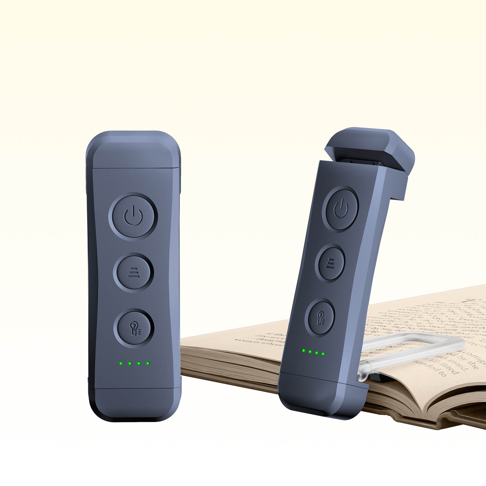 Glocusent Reading Light BookMark Style, Dark_Blue