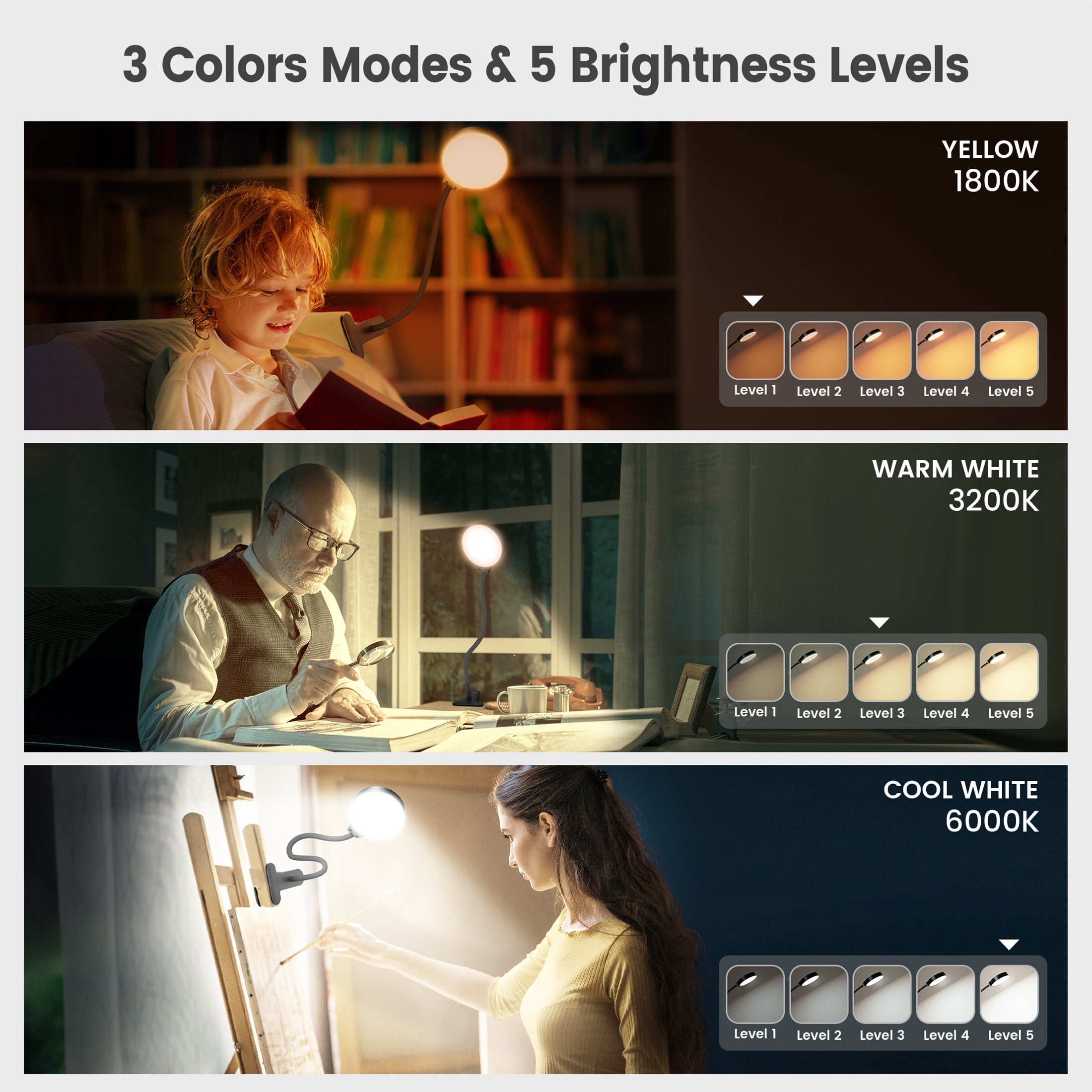 the best clip on reading lights for bed