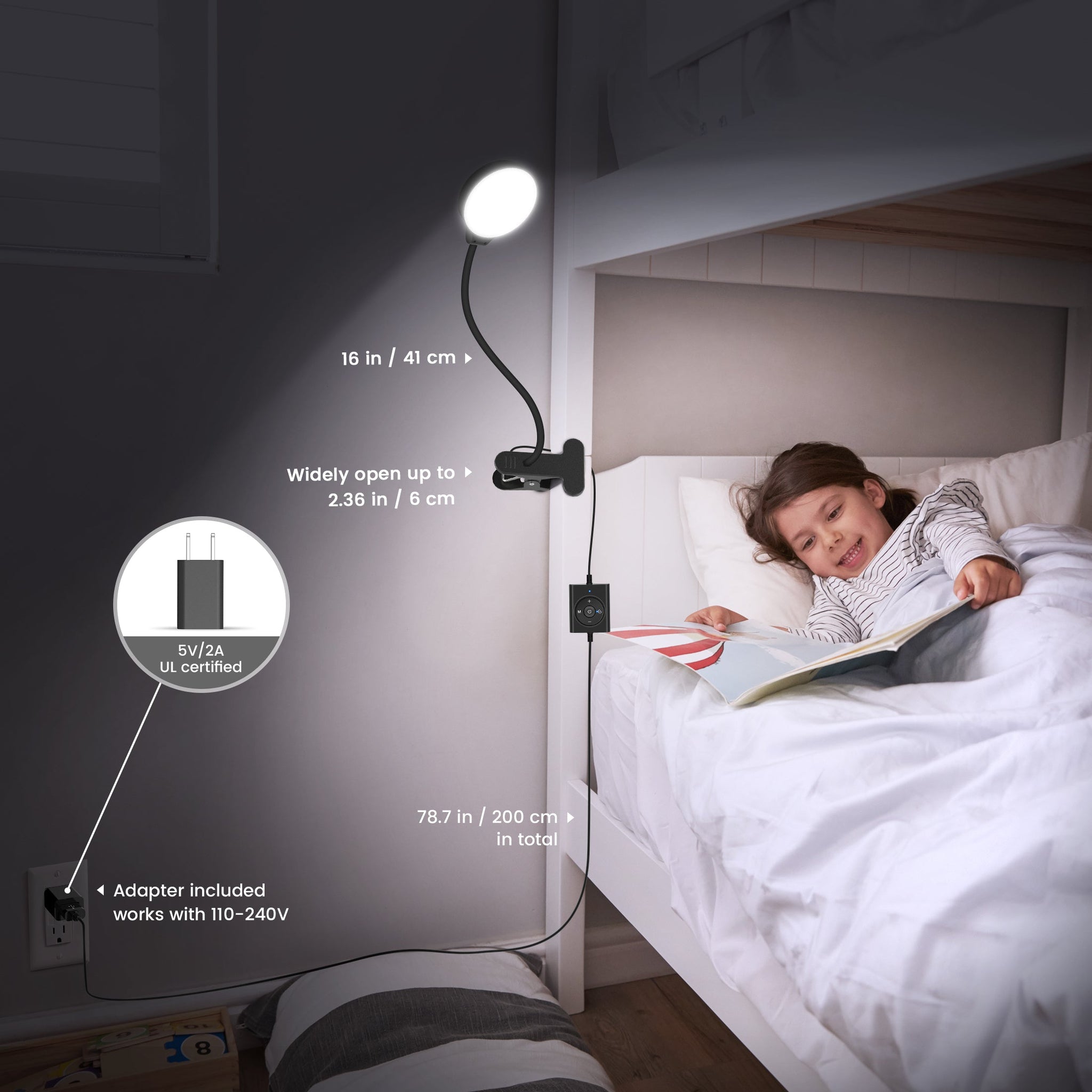 Reading Light That Clips To Headboard Reading Light For Bed