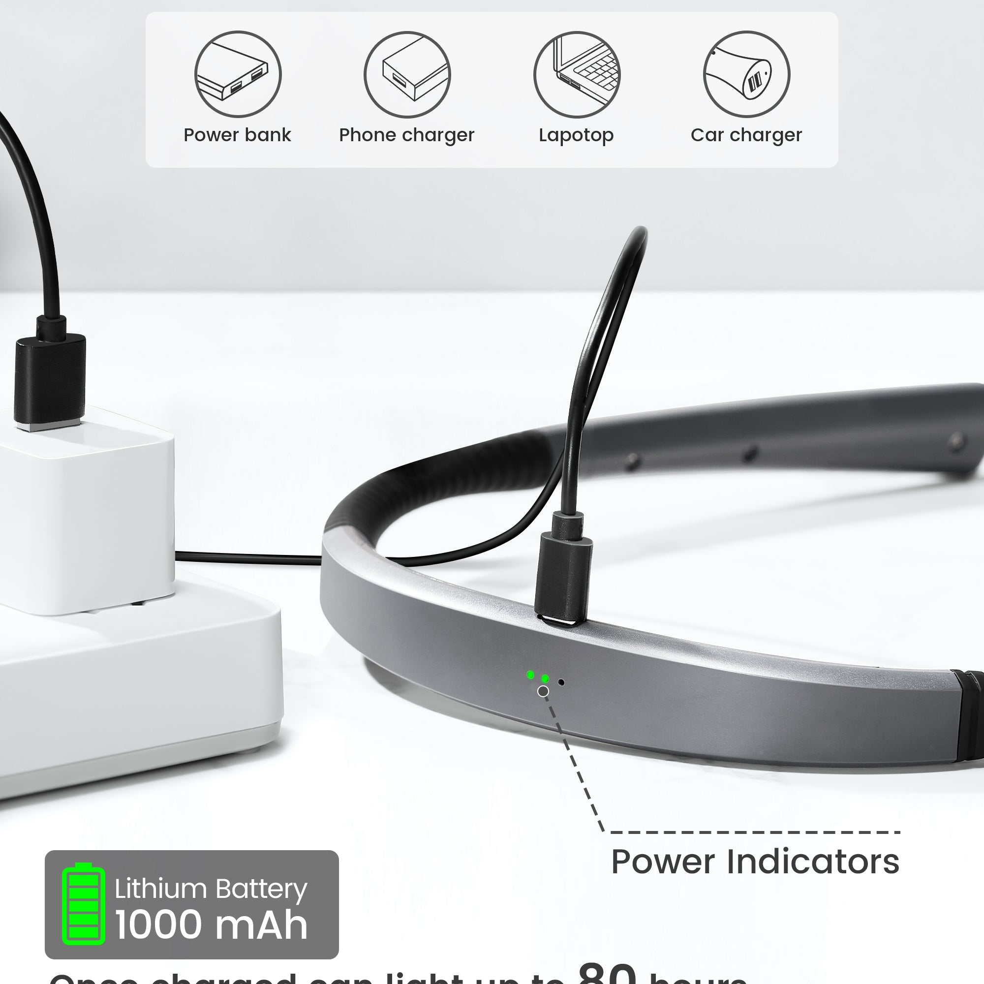 the best rechargeable and long-lasting neck reading light