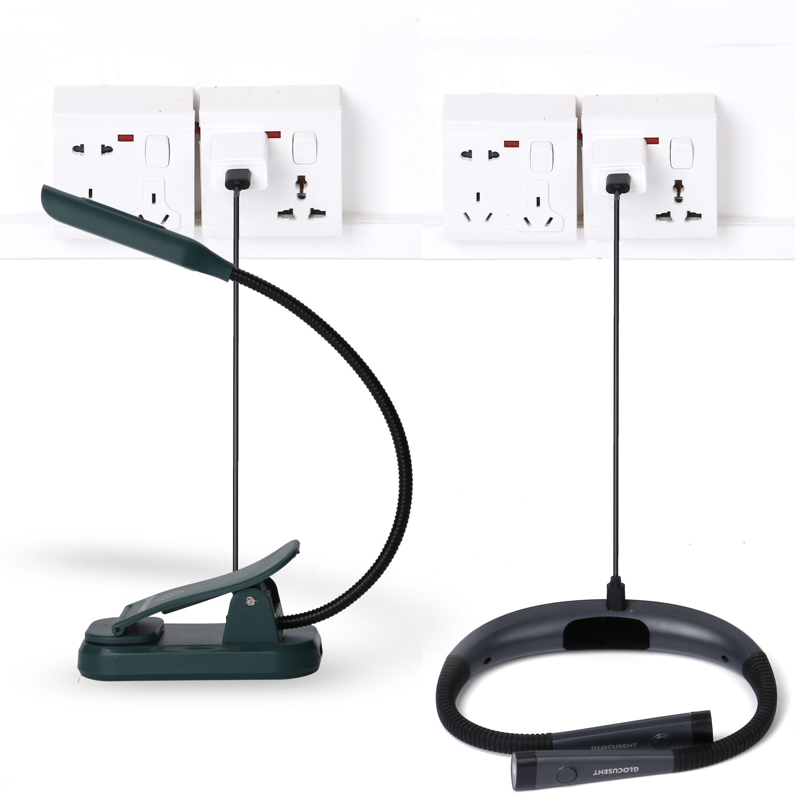 Glocusent Type-C Charging Cord for LED Rechargeable Lights Products | Can be used with wall plug